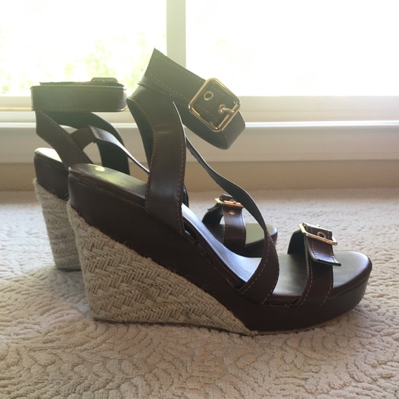 ✨BRAND NEW Sexy Espadrilles Wedge Heel Strappy💃🏻 - Picture 2 of 8